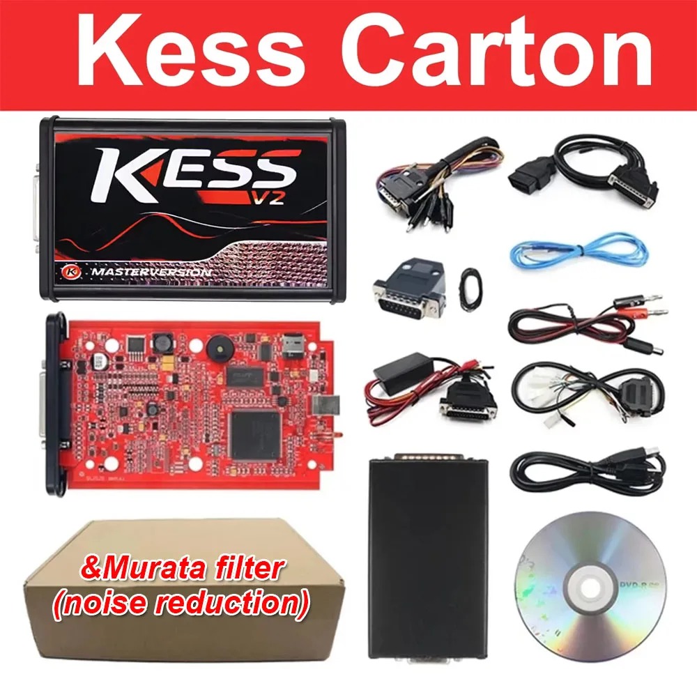 Ecu Programmer Kess V2 - KESS V2.80 V5.017, KTAG 4LED V7.020