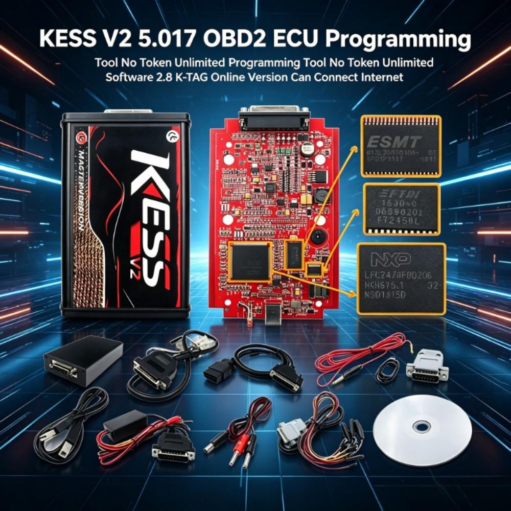 Ktag Ecu Tuning Tool - Kess V2 V5.017 및 KTAG V7.020용