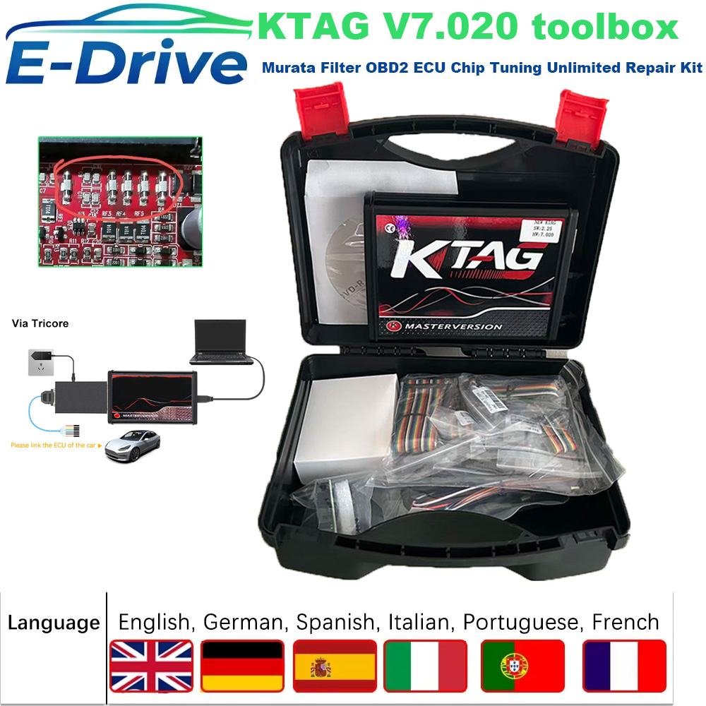 Ktag Ecu Tuning Tool - KTAG V7.020, KESS V5.017 ECU 프로그래머,