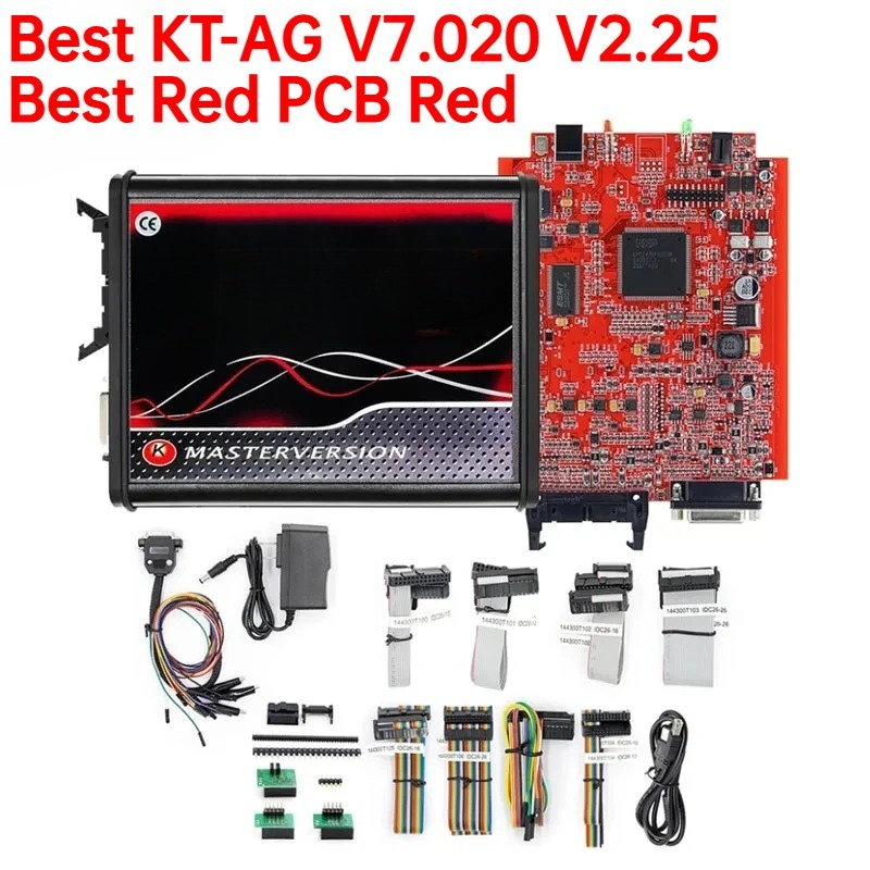 Ktag Ecu Tuning Tool - KTAG V7.020 V2.25 레드 PCB 레드