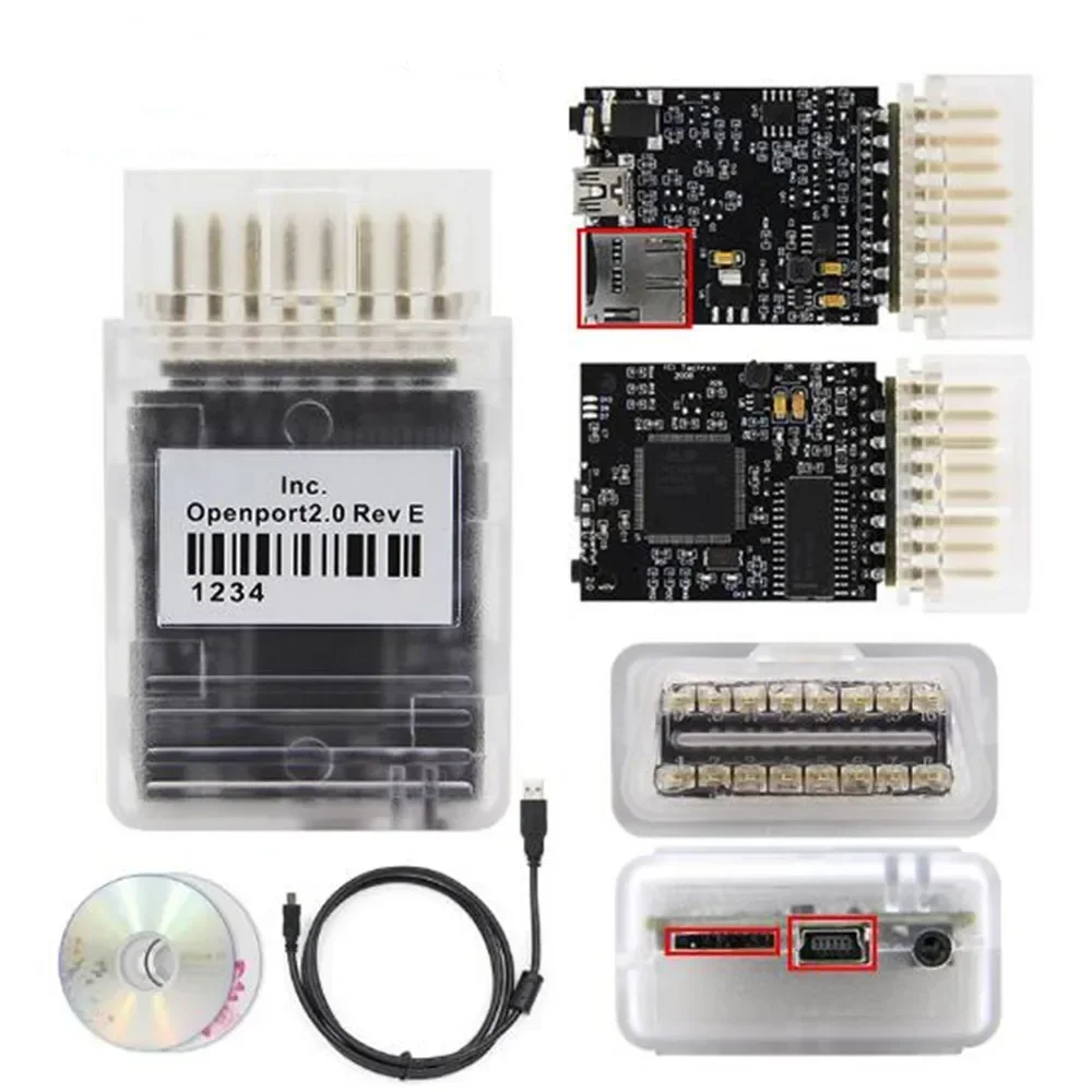 블랙 칩 Tactrix Openport 2.0 ECU  - Ecu Chip Tuning Tool Obd 리뷰 및 가격