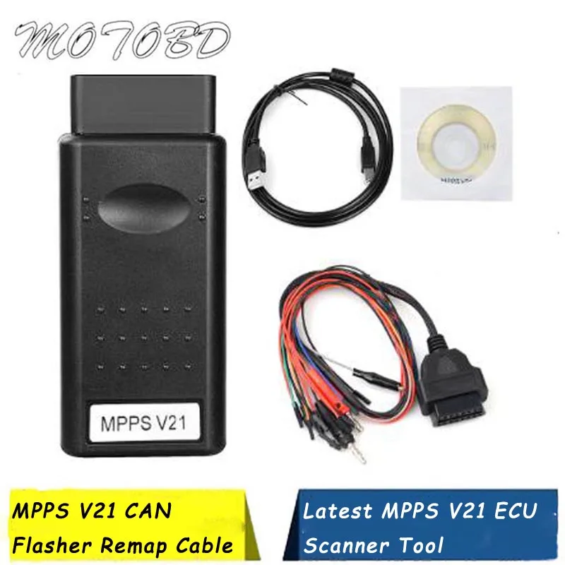 MPPS V21 ECU 칩 튜닝 인터페이스, 다국어 C - Ecu Flasher Mpps V18 리뷰 및 가격
