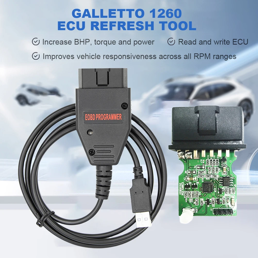 갈레토 1260 ECU 칩 튜닝 도구 OBD2 자동차  - Ecu Chip Tuning Tool Obd 리뷰 및 가격