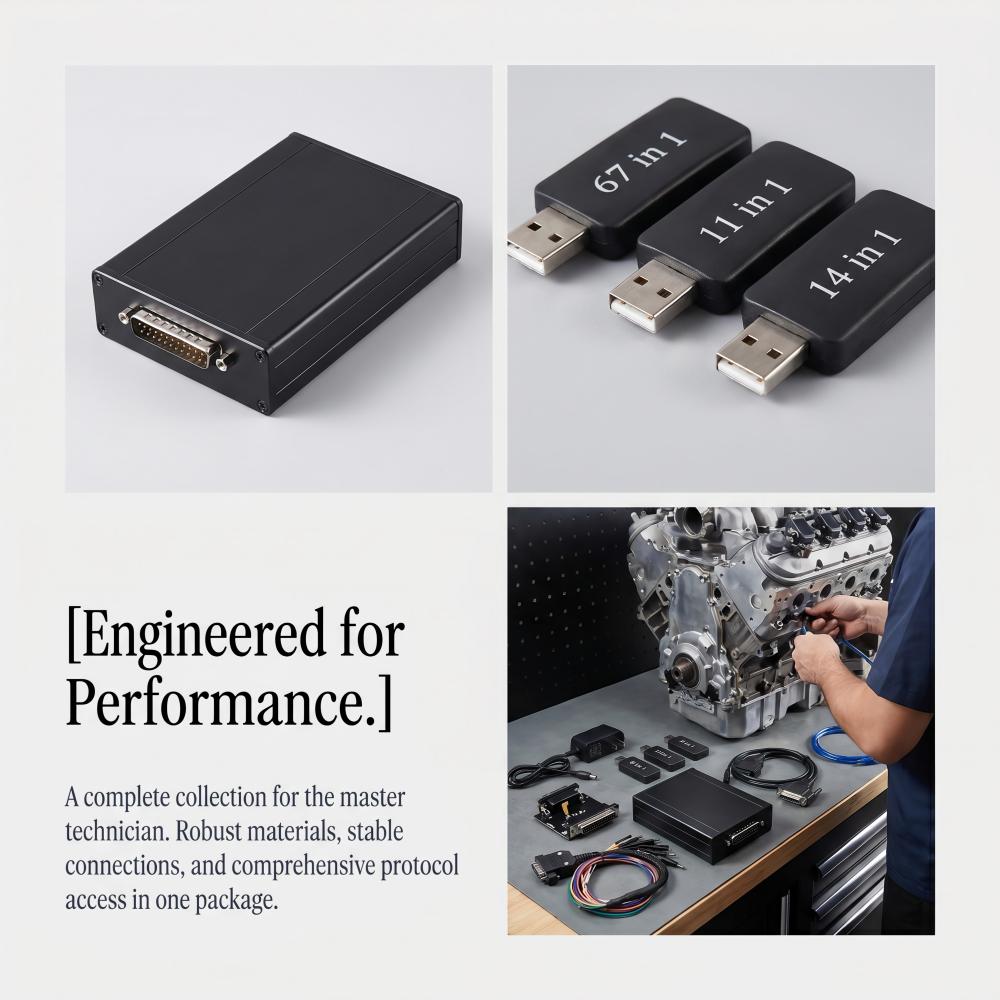PCMFlash ECU 프로그래머 67-in-1 동글  - Ecu Chip Tuning Tool Obd 리뷰 및 가격