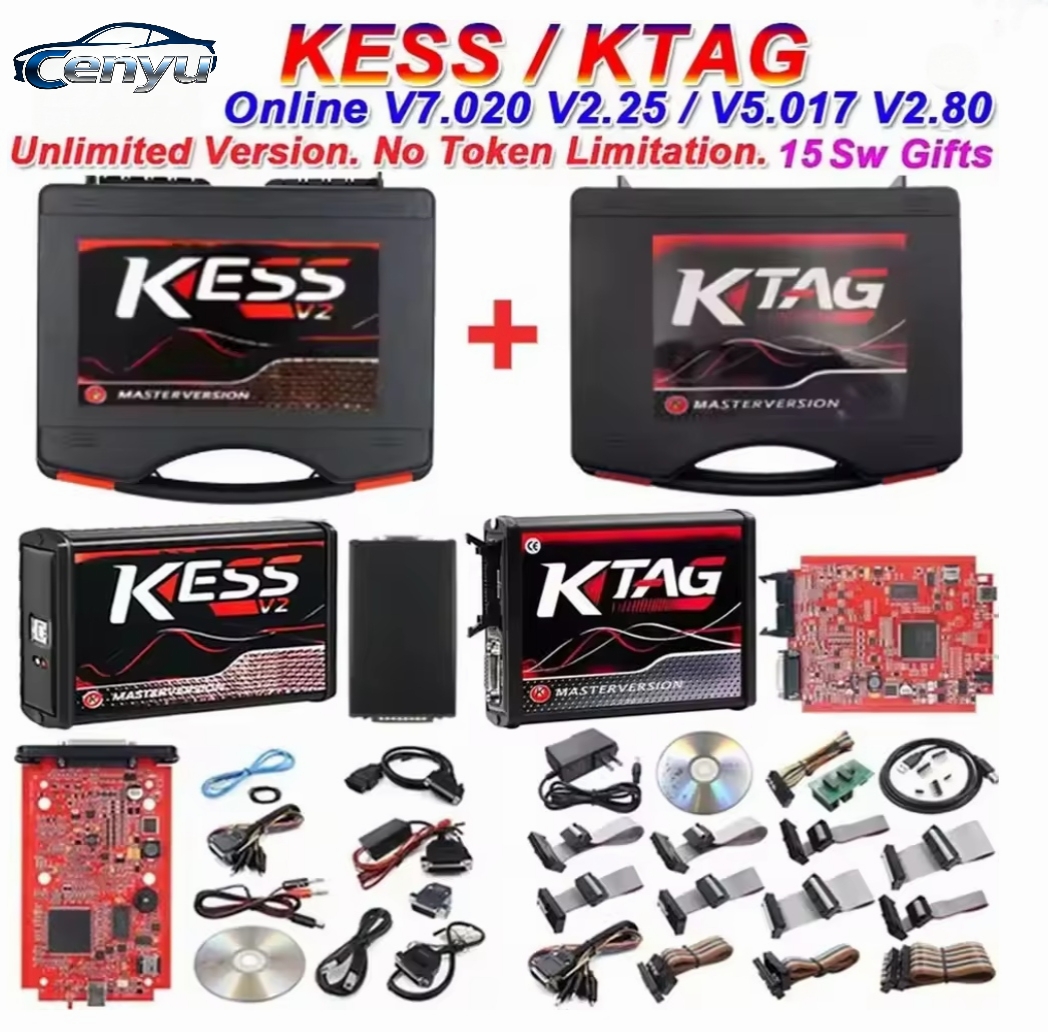 KTAG 7.020 2.25 온라인 EU 레드 PCB, - Ktag Ecu Tuning Tool 리뷰 및 가격
